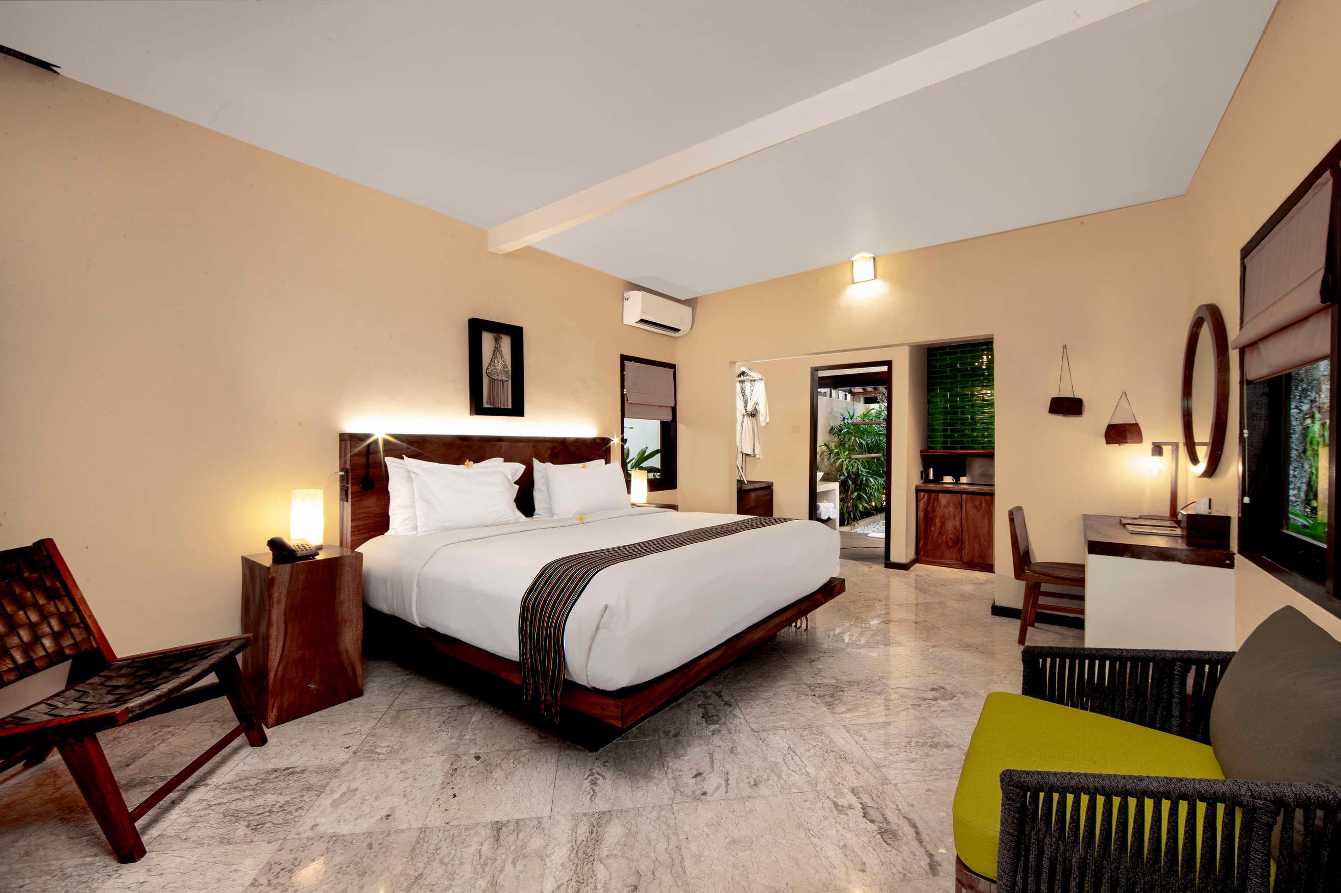 Garden View Room at Qunci Villas – Boutique Stay in Senggigi, Lombok